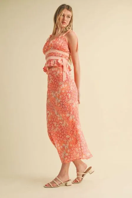 The Beauty Body Dress-ORANGE